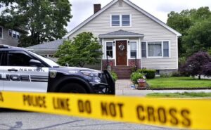 Elderly couple who were due to renew their wedding vows for their 50th anniversary are found stabbed and battered to death in ‘random attack’ alongside the wife’s mom in her 90s – after they failed to show up at church